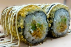 Fried Lachs Roll